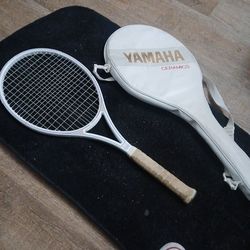 Yamaha ceramics series white gold 100 tennis rackets