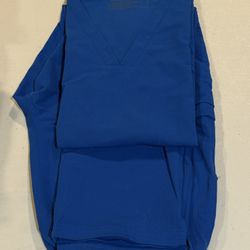 Figs Royal Blue Medium Petite Zamora Jogger with Medium Casma