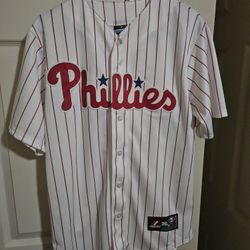 Men's Phillies Majestic Jersey  Small