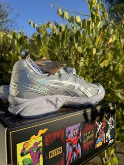 Asics Gel-Kayano 14 Kith Marvel Villains Silver Surfer Size Asics Gel-Kayano 14 Kith Marvel Villains Silver Surfer Size
