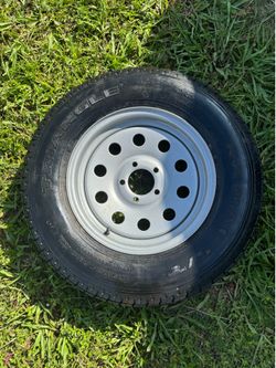 Brand New Trailer Tire/Rim 205/75/15