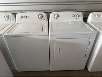 Amana washer and electric dryer HE 3.5&7.0 cuft