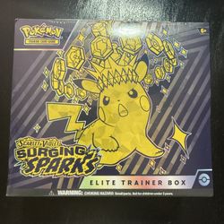 Pokemon TCG Scarlet and Violet Surging Sparks Elite Trainer Box ETB