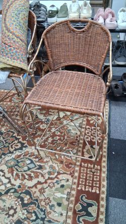 Handcrafted wrought iron chairs