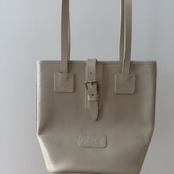 Dooney & Burke Taupe Bucket Bag