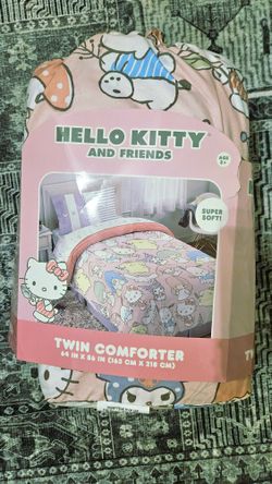 Twin Hello Kitty Comforter