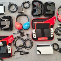 Two Nintendo Switches With 12 Month Family Memberships