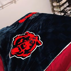Chicago Bears Wool Blanket