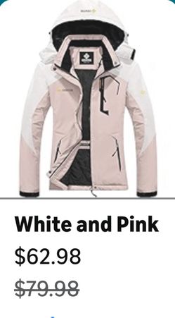 GEMYSE Women's Ski Snow Jacket Warm Winter. Size XL