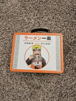 Naruto Tin Lunchbox