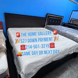 King Bed frame $399