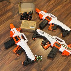 Nerf Ultra Select Fully Motorized Blaster Lot With Rechargeable Batteries