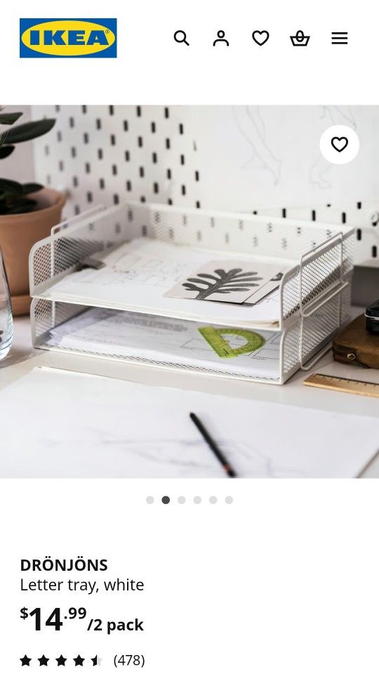 IKEA DRÖNJÖNS
Letter trays (4)