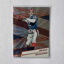 2025 Jim Kelly Panini Revolution Sunburst SP /18