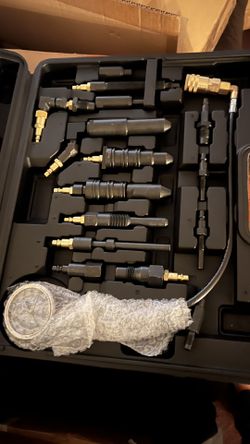 Compatible for 1000 Psi Diesel Engine Compression Pressure Tester for Ford Cummins NAVISTAR Detroit