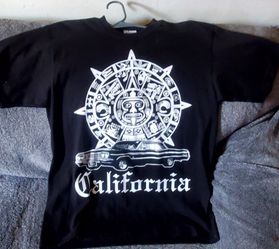 AZTECA SHAKA SHIRT. PLEASE READ DESCRIPTION BOX. 