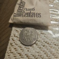 MONEDA ANTIGUA $50 CENTAVOS 1982
