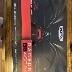 Radeon RX 460 4GB GDDR5- Graphics Card 