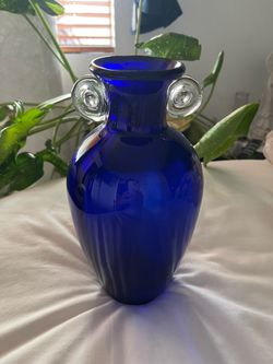 Cobalt Blue Glass Base
