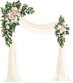 New Artificial Wedding Arch Flowers Kit