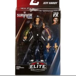 WWE ELITE JEFF HARDY WRESTLING FIGURE SURVIVOR SERIES 2006 TEAM DX