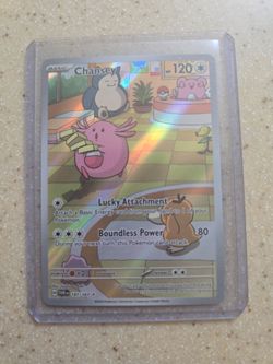 Chansey Pokemon Card