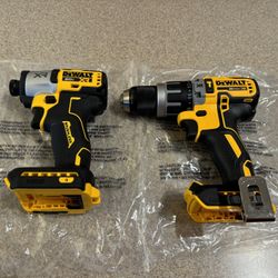 Brand new Dewalt 20V XR Impact Driver and Hammer Drill, tool only