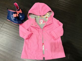 Baby Gap Rain Coat and Rain Boots