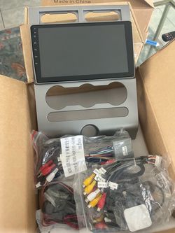 Estéreo pantalla 9 pulgadas Android CarPlay wifi nuevo para Ford expedition 2007-2014 nuevo trae su cámara de reversa