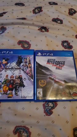 Kingdom hearts and need for speed