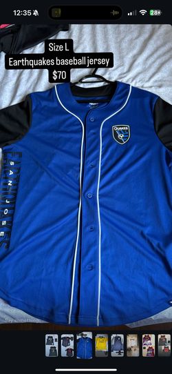 Earthquake Baseball Jersey