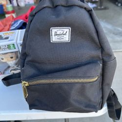 Black Mini Herschel Backpack 