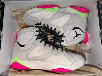 Air Jordan Retro 7s (Lime Blast) Mens Size 11