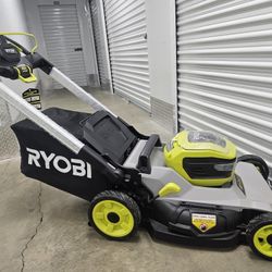 New Brushless 40V Self-Propelled Ryobi Mower