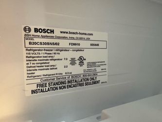 Bosch refrigerator