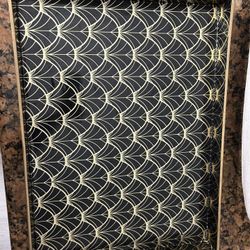 Black and Gold XL Tray
