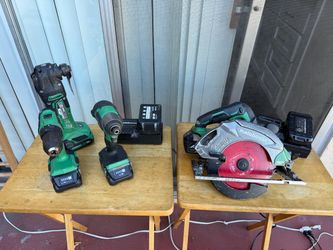 Metabo cordless power tools set