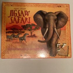 Jigsaw Safari Book And 6 Puzzles