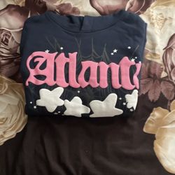 Atlanta Navy Spider Hoodie