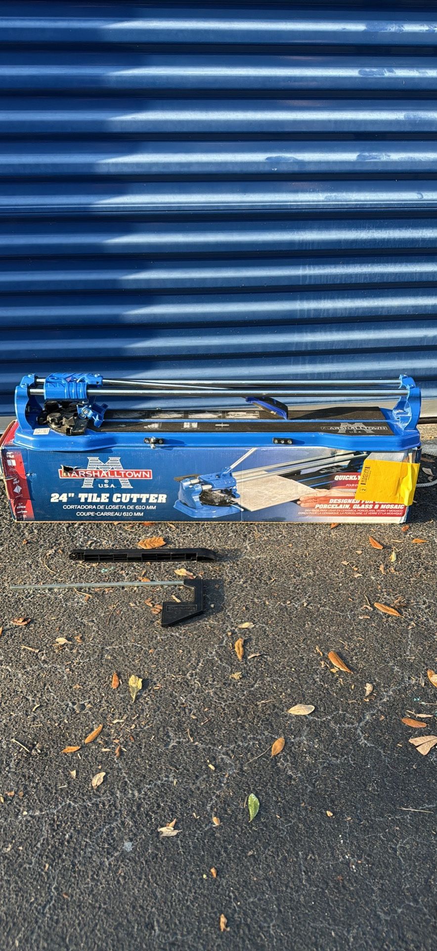 Marshalltown Ceramic Tile Cutter Kit 24-in