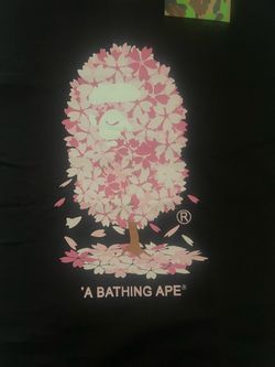 CHERRY BLOSSOM BAPE SHIRT S,M,L