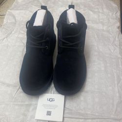 UGG Women’s Neumel Black Suede Boots 