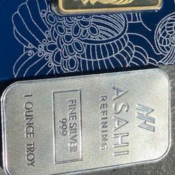 Asahi Refining Fine Silver 1 Ounce