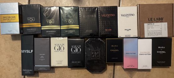 Perfumes and colognes for sale $$