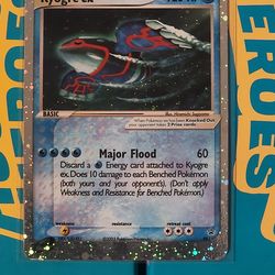 Kyogre ex 001 Holofoil