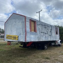 Sheds Relocated, Movemos Casita De Patio Container Rv Trailer Crane 