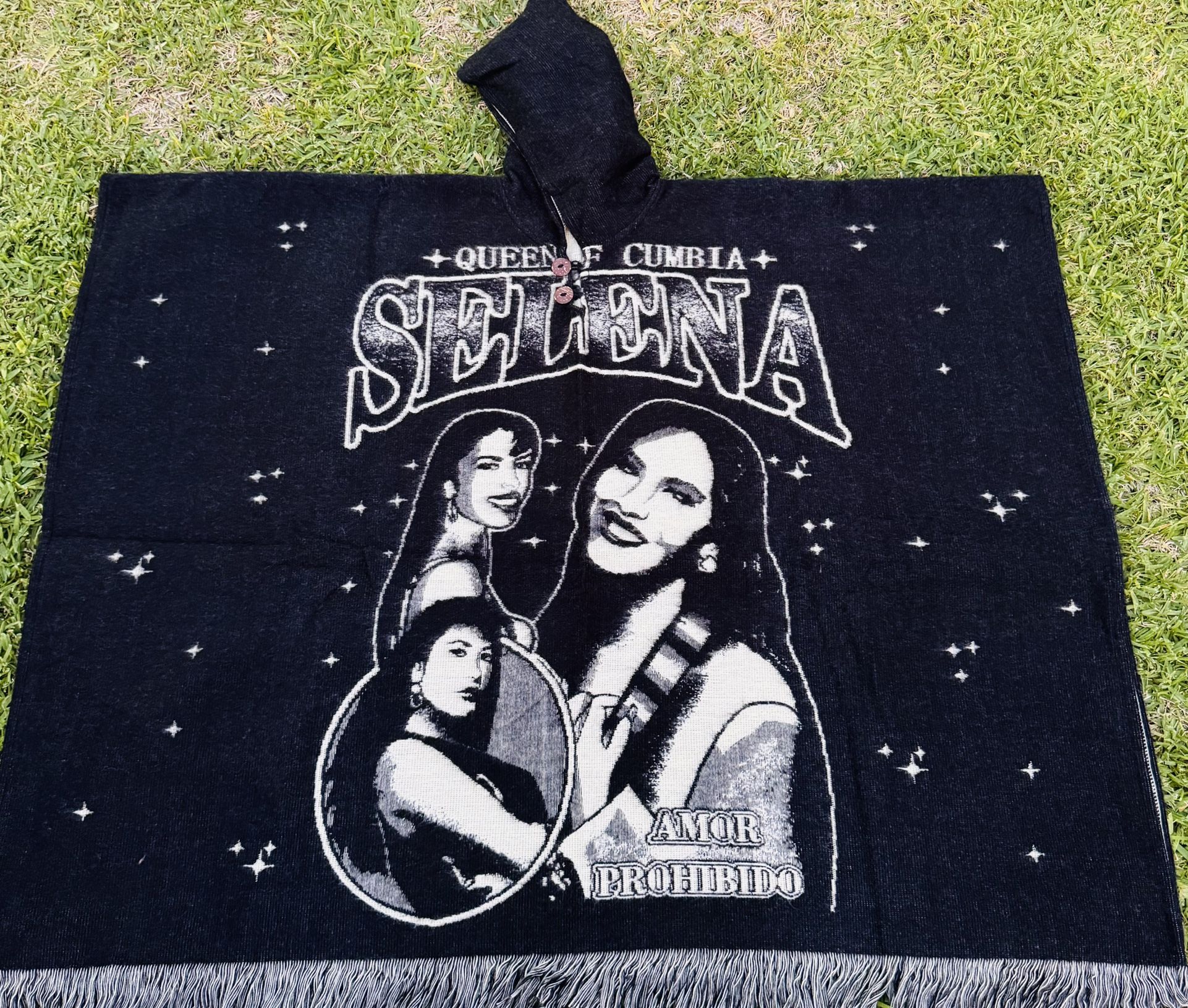 Selena Adult Size Alpaca Poncho, One Size