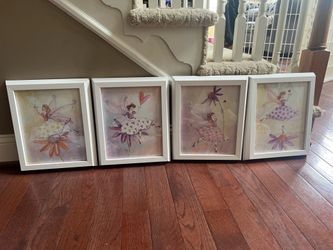 Set of 4 Fairy pictures