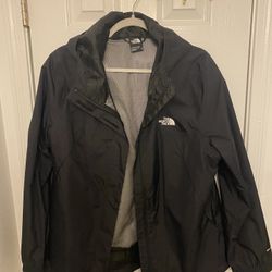 North Face Black Rain Jacket Women