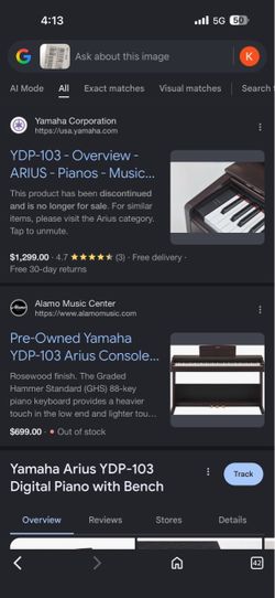 Yamaha YPD-103 Aries